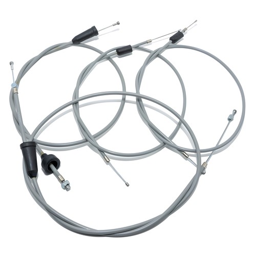 Set bowdenzüge grau - set, 4x