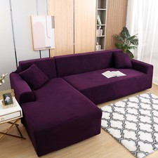 Stretch sofa überwurf plüsch - Überwurf,