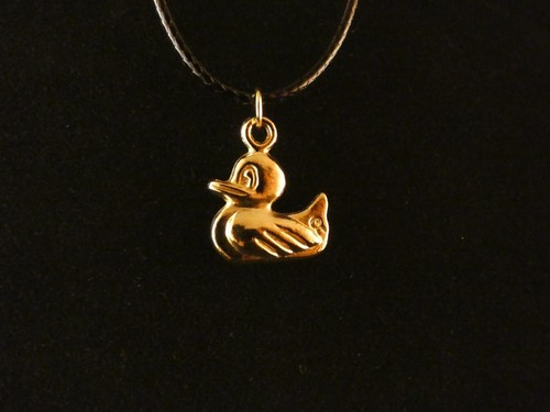 Ente anhänger mit kette - mit,