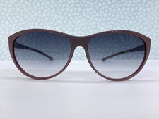 IC! Berlin Sonnenbrille Damen Lila Oval Groß Superfluid Aubergine Pearl Verlauf