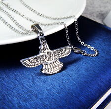 Damen, Herren, beachtenswerte Anhänger Edelstahl  Titan Persa mit Kette