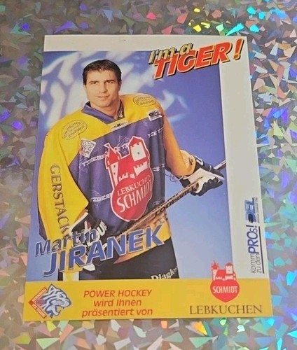 Del eishockey autogrammkarte - del,