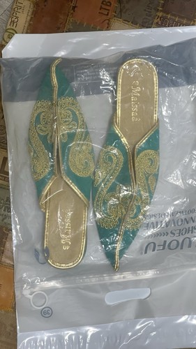 Orientalische pantoletten - pantoletten, /