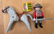 Playmobil Ritter mit Pferd Figur aus Set 3887 Löwenritter Soldat Mittelalter