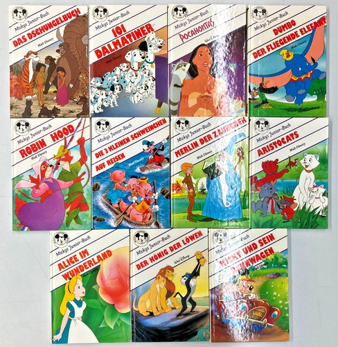 Mickys junior buch sammlung - mickys, junior-buch