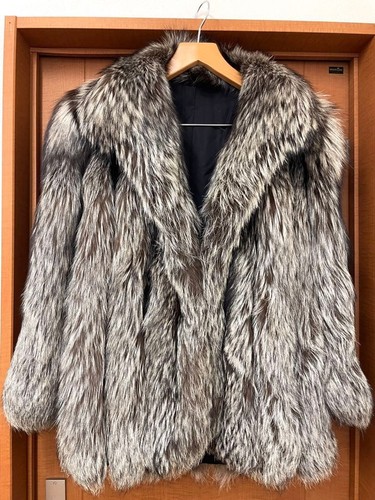 Saga fox silberfuchs pelz - silberfuchs,