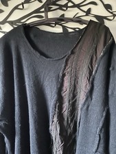 Rundholz Kleid Dunkelblau Gr