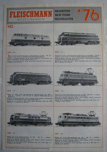 Fleischmann neuheiten 76 - fleischmann,