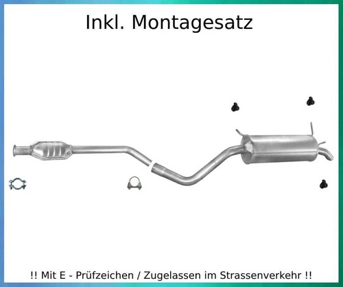 Auspuffanlage für renault - für,