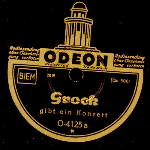 Grock gibt ein - (der, clown!)