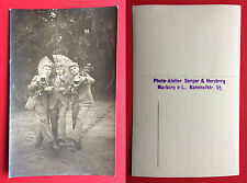 Studentika Foto AK MARBURG an der Lahn Studenten beim Bier trinken Typen ( 12651