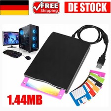 Externes USB Emulator Diskettenlaufwerk Floppy Drive Disk 1.44MB FDD 3,5 Zoll