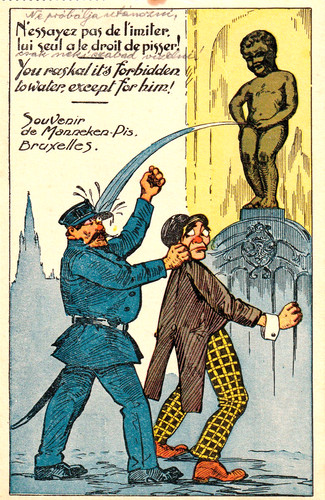 Humor brüssel - ak,