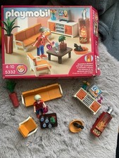 °° Playmobil   °°° WOHNZIMMER  °° 5332  °° + OVP  °°°° Kaminfeuer Flackert