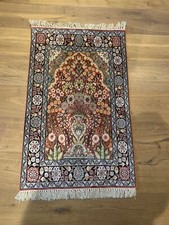 Originaler Orientteppich Wandteppich Seidenteppich