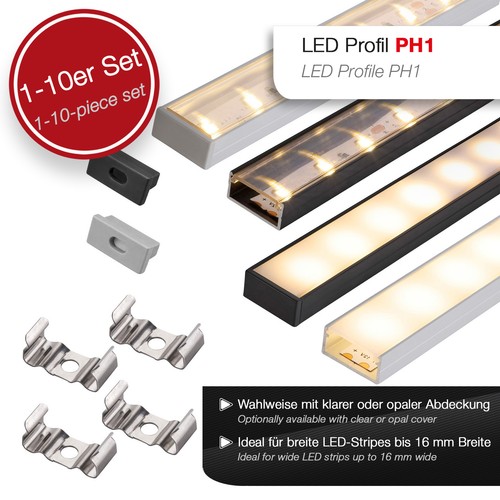 Led aufbau profil - led,