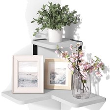 Eckregal Holz Wandregal