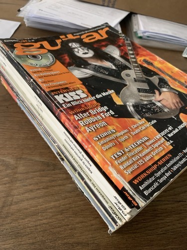 Gitarren hefte guitar - gitarren,