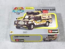 BBURAGO Bausatz 1:25 Land Rover Raid, Die Cast Metal Kid + OVP 5161