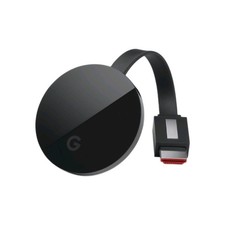 Google Chromecast Ultra HD 4K HDR WLAN Media Streaming Stick schwarz (versiegelte Verpackung)