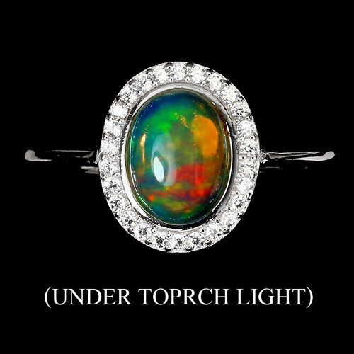 925 sterling silber ring oval - silber,