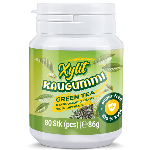 Xylit kaugummi grüner - kaugummi, tee