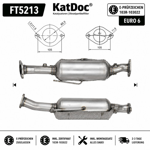 Dpf partikelfilter ford - ✅,