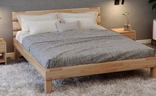 Massivholzbett Valetta 140 x 200 CM  Ink. Matratze & Lattenrost