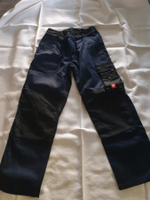 Arbeitshose, blau-schwarz