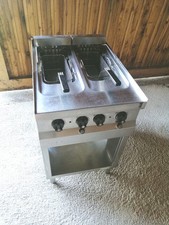 Doppel Fritteuse MKN 2 x 6KW  Gastro Edelstahl Elektr