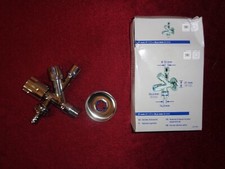 Geräte-Eckventil mit Rückflussverhinderer, Waschgeräte-Ventil, R 1/2, G 3/4