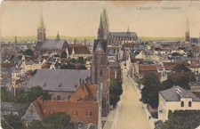 Lübeck, Totalansicht gl1914