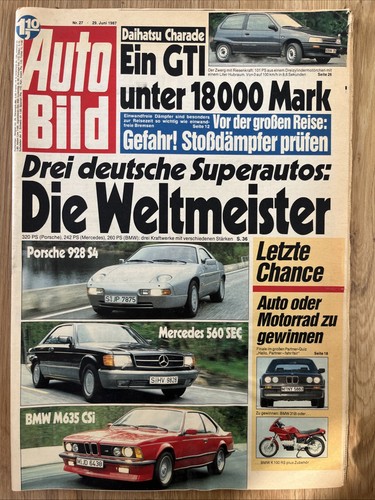 Auto bild vom 06 1987 - nr.27,