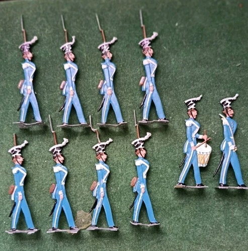 10x zinnfigur von unbekannt - zinnfigur,