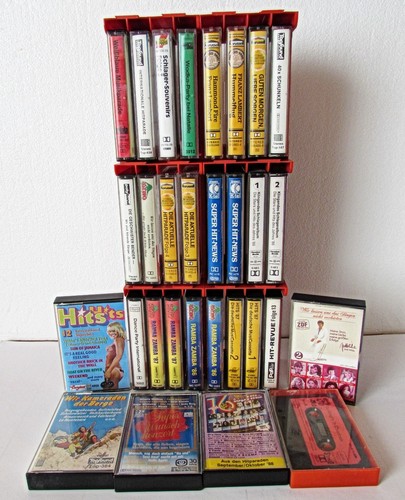 Konvolut musikkassetten 30 - , (30
