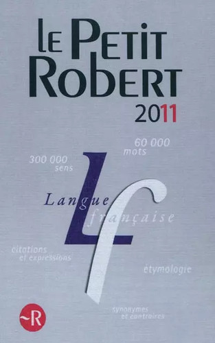 Petit robert langue fse - robert,