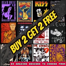 Vintage Retro Rockband Musik