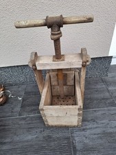 Saftpresse Obstpresse Fruchtpresse Alt Rustikal Holzpresse Entsafter Dekoration