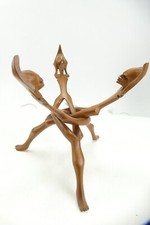 afrikanische Figur Tribala Holzkunst Holzskulptur geschnitzt X-2695