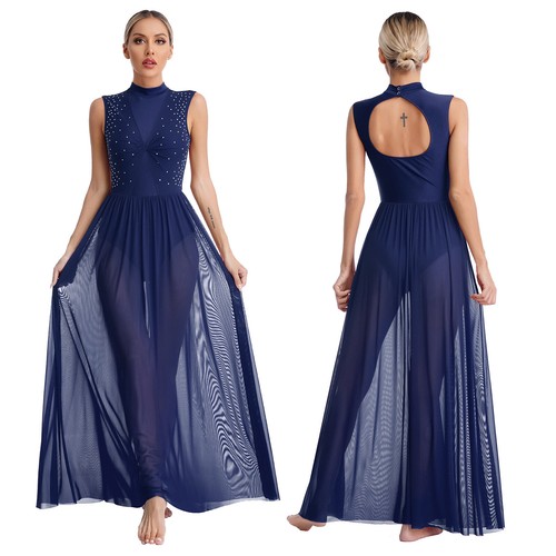 Damen tanzkleid glitzer - damen, strass