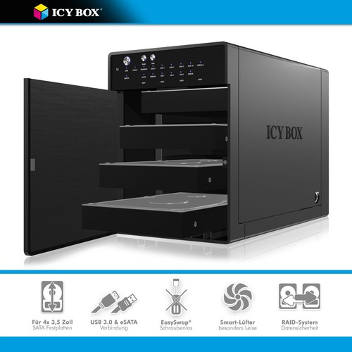 Icy box rd3640su3 raid - icy, raid/jbod