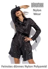 Blaumax Nylonmantel Regenmantel Glanznylon Trenchcoat Nylon