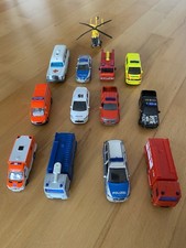 13 Einsatzfahrzeuge Siku Set