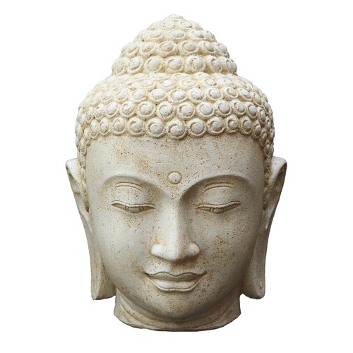 Buddha kopf büste - kopf, 50cm
