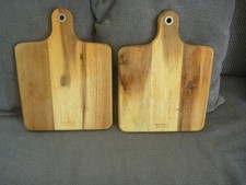 Vesperbrett Holz/SchneidebrettBrotzeitbrett Holz 2 Stück  mit Griff von Ernesto