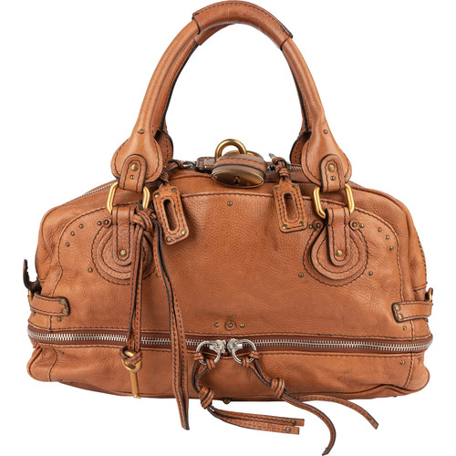 Chloé leather paddington - chloé,