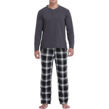 Edles Herren Pyjama Set aus