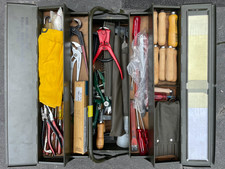 WERKZEUGKISTE BUNDESWEHR BW BUND KISTE WERKZEUG METALL SCHLOSSER BAUSCHLOSSER