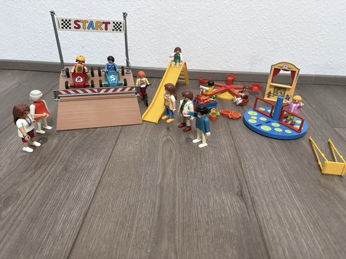 Playmobil spielplatz konvolut - playmobil,