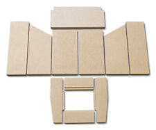 Feuerraumauskleidung B für Hark Alero 2 Kaminofen Ersatzteile Brennraum